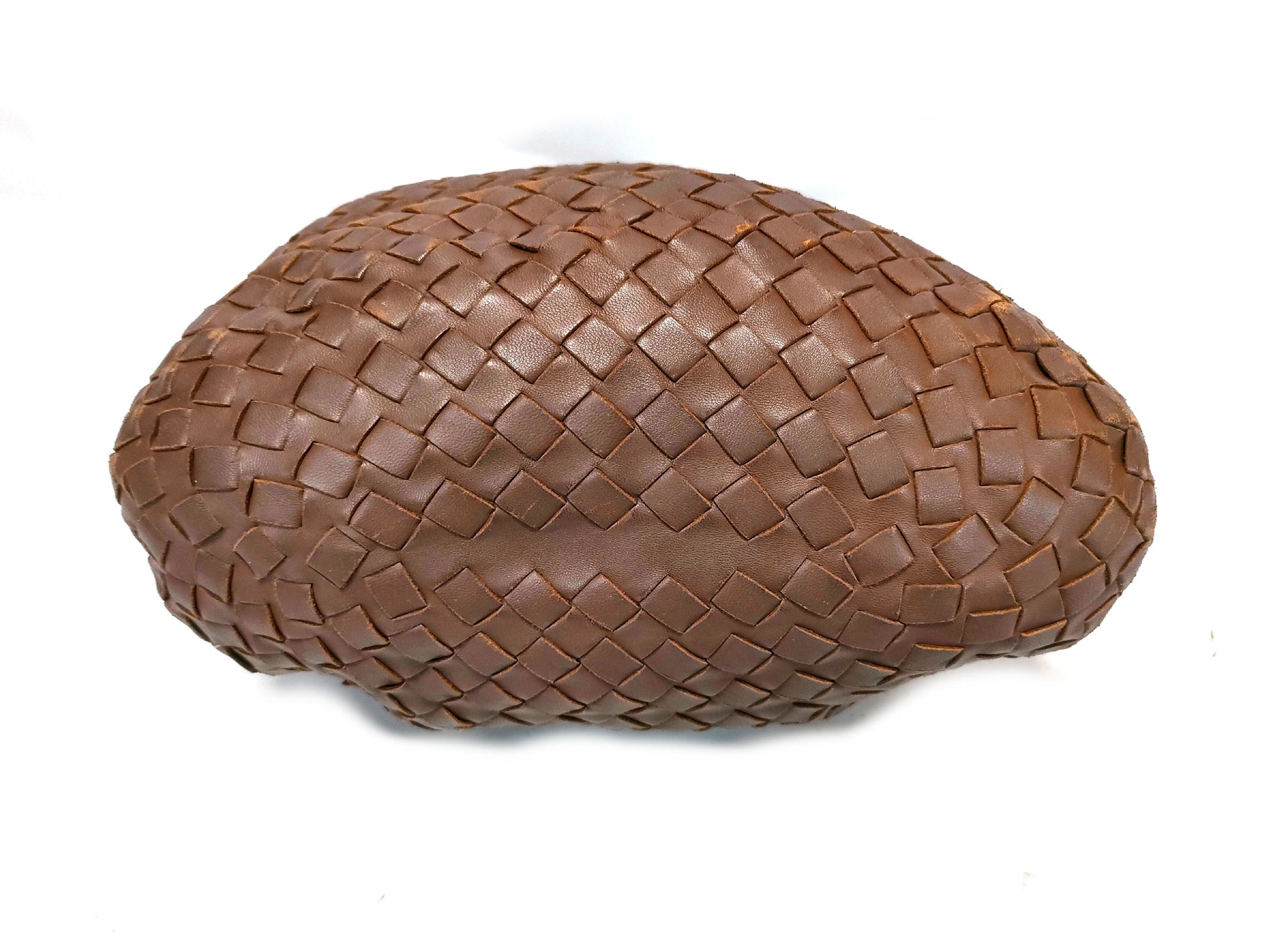 BOTTEGA VENETA Intrecciato Brown/One-Hand/Mirror Broken Handbag