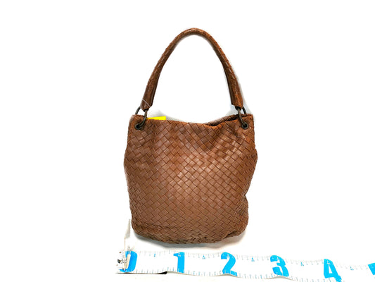 BOTTEGA VENETA Intrecciato Brown/One-Hand/Mirror Broken Handbag