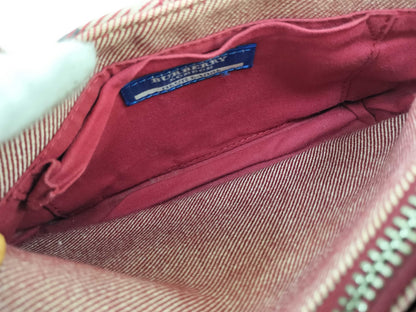 BURBERRY Nova Check Shoulder Bag Pink Shoulder Bag