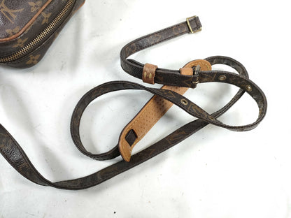 LOUIS VUITTON Monogram M45266 Danube Shoulder Bag with Torn Shoulder Strap