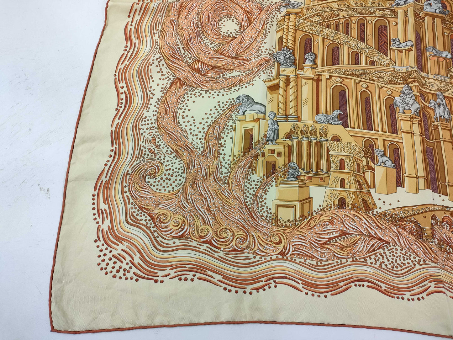 HERMES LES RIVIERES DE BABEL Scarf