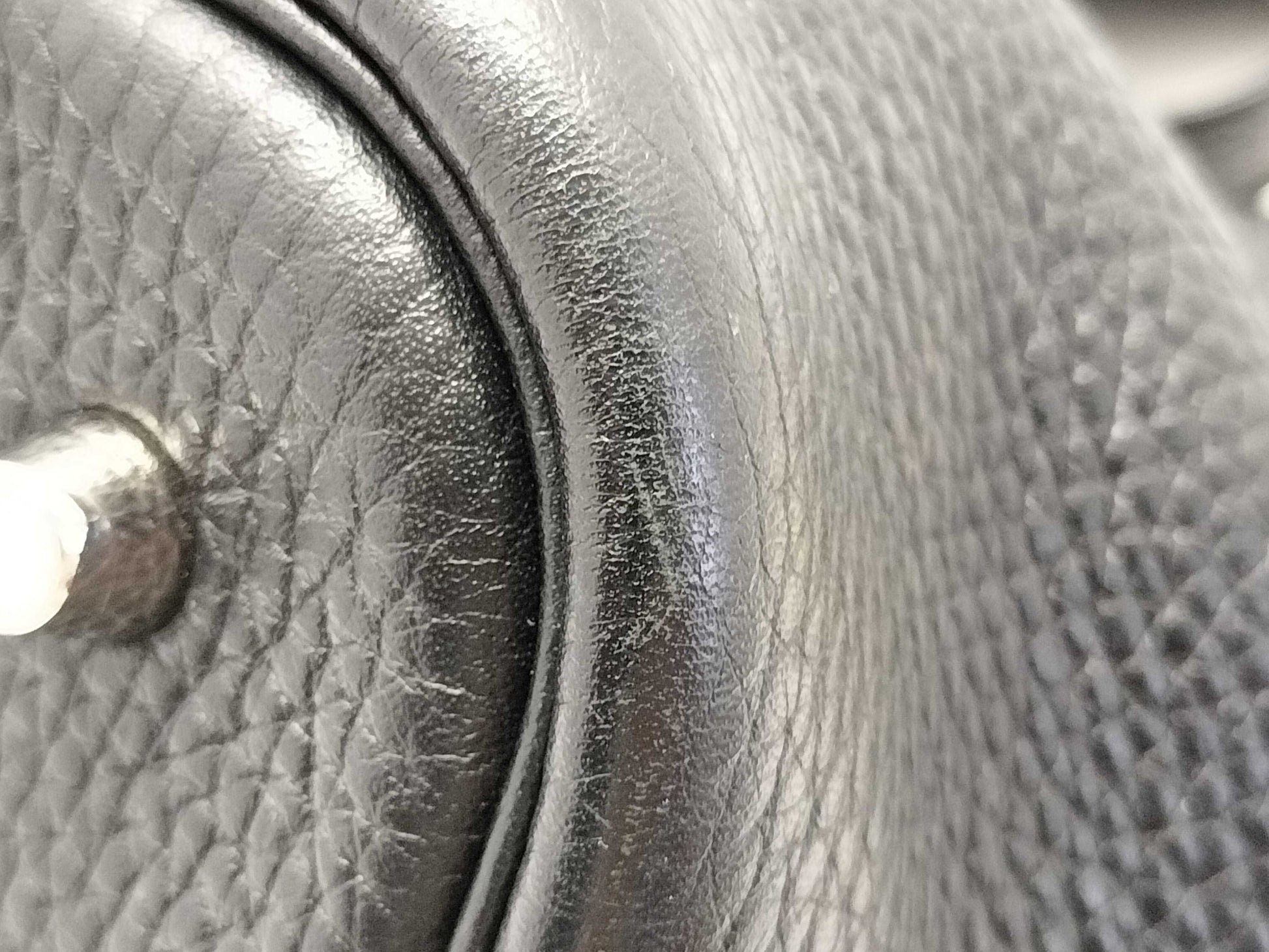 HERMES Picotin Black T Stamped Handbag with Pouch