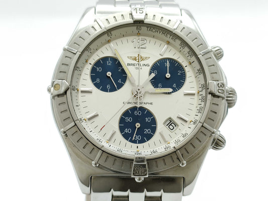 BREITLING A53011 2969 Quartz Silver Dial Men's Watch