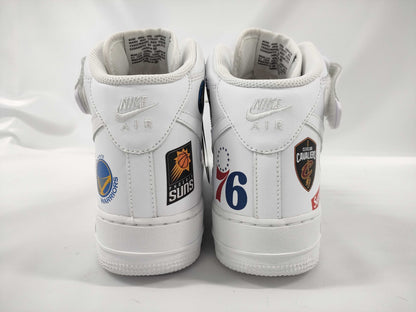 NIKE Air Force Supreme NBA x Nike White AQ8 Sneakers