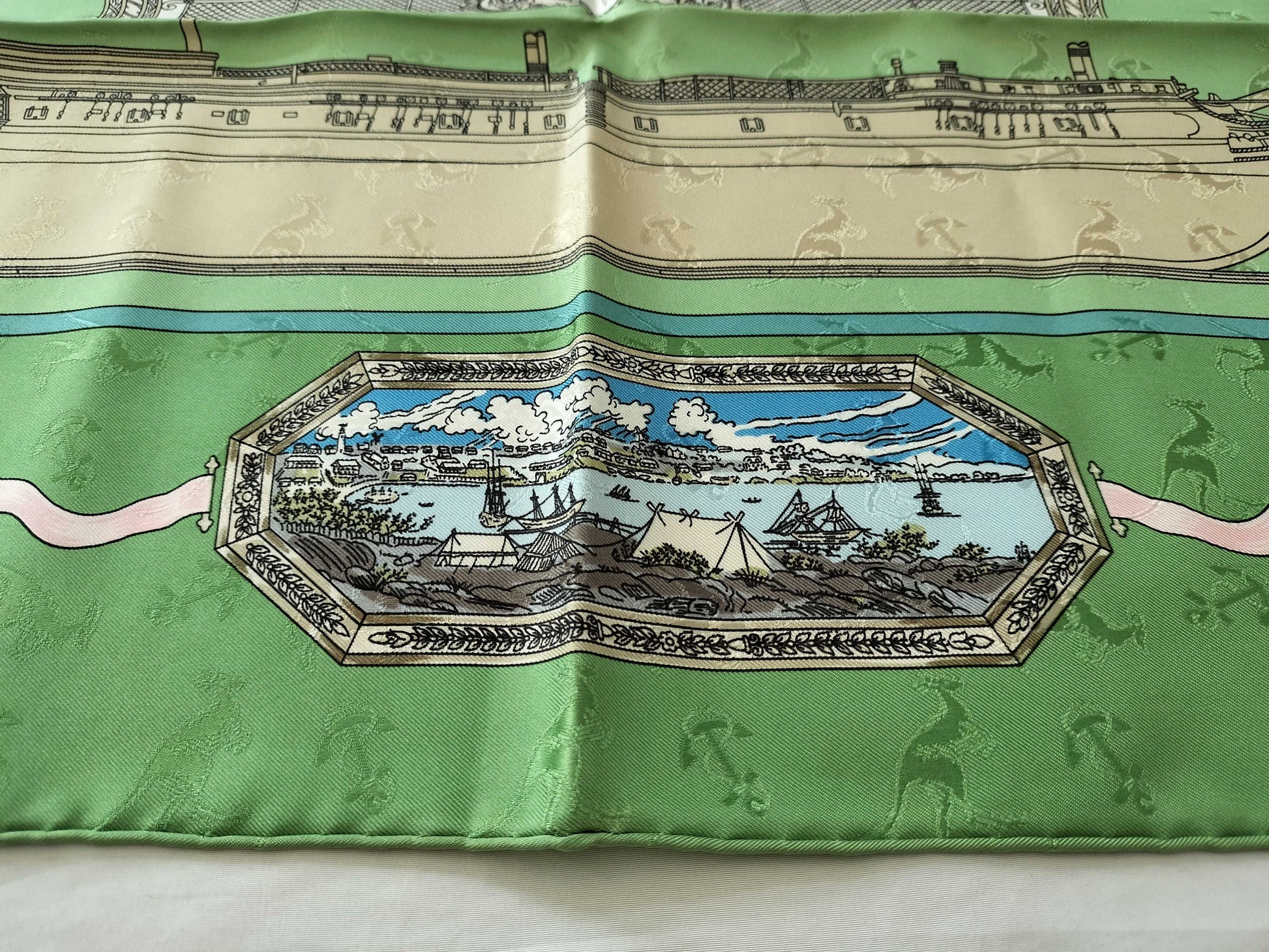 HERMES Carré "Geographer" Scarf
