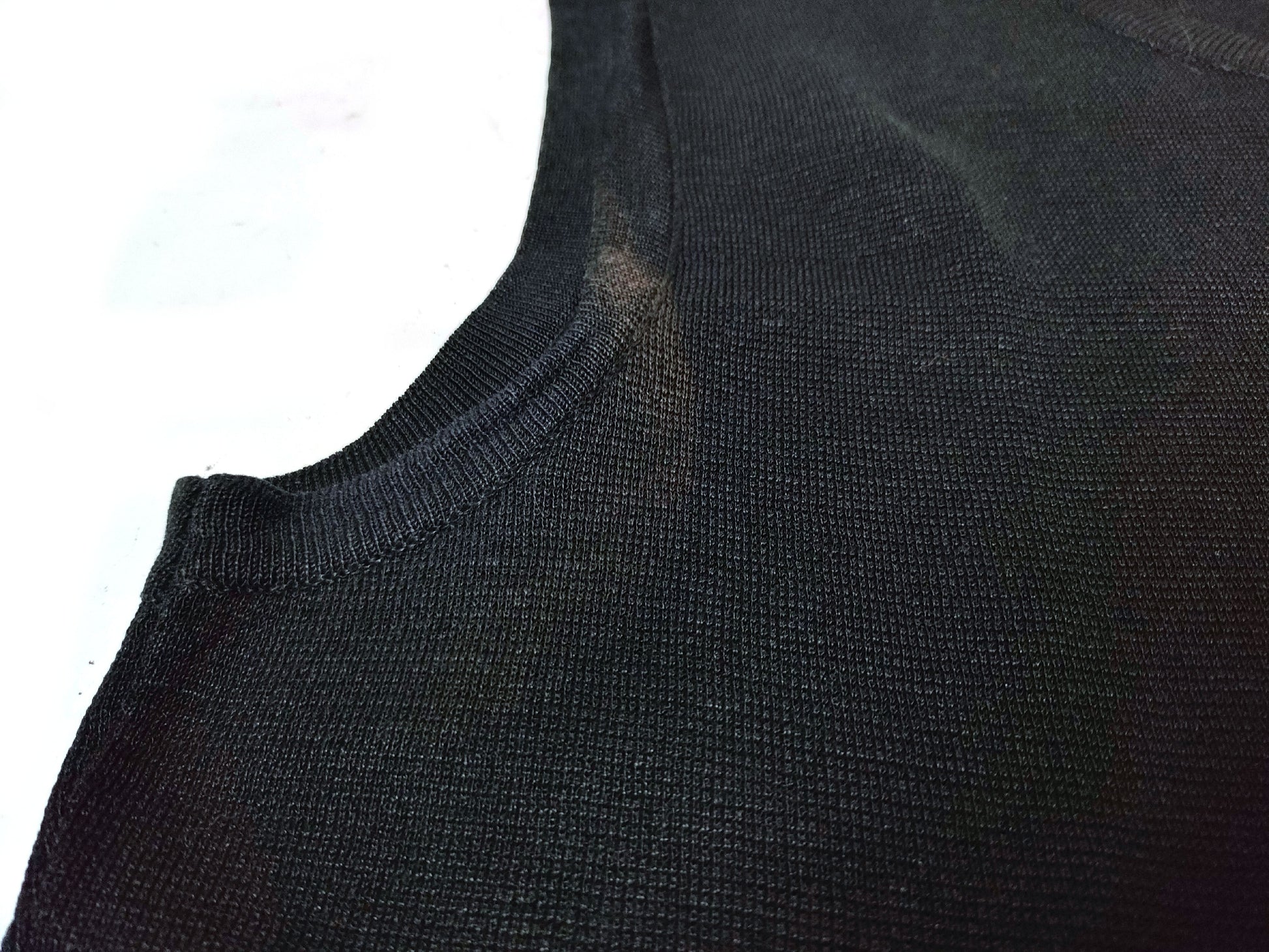 HERMES knit vest black vest