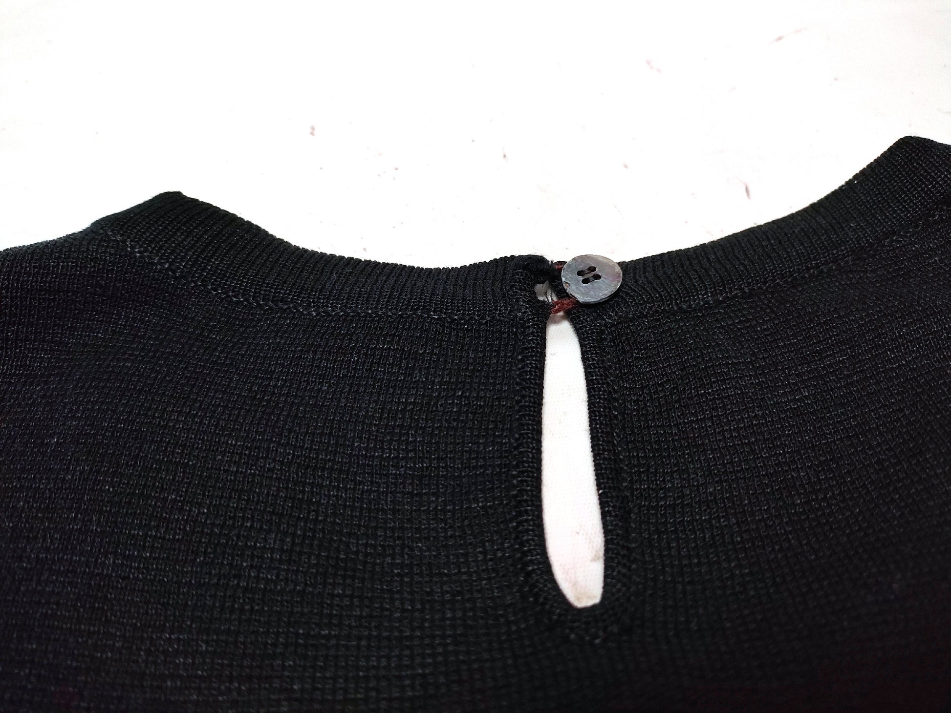 HERMES knit vest black vest