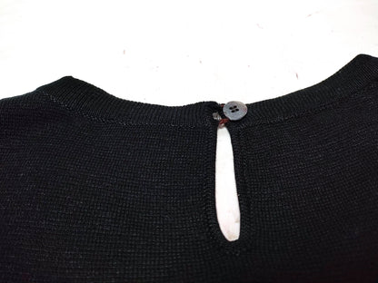 HERMES knit vest black vest