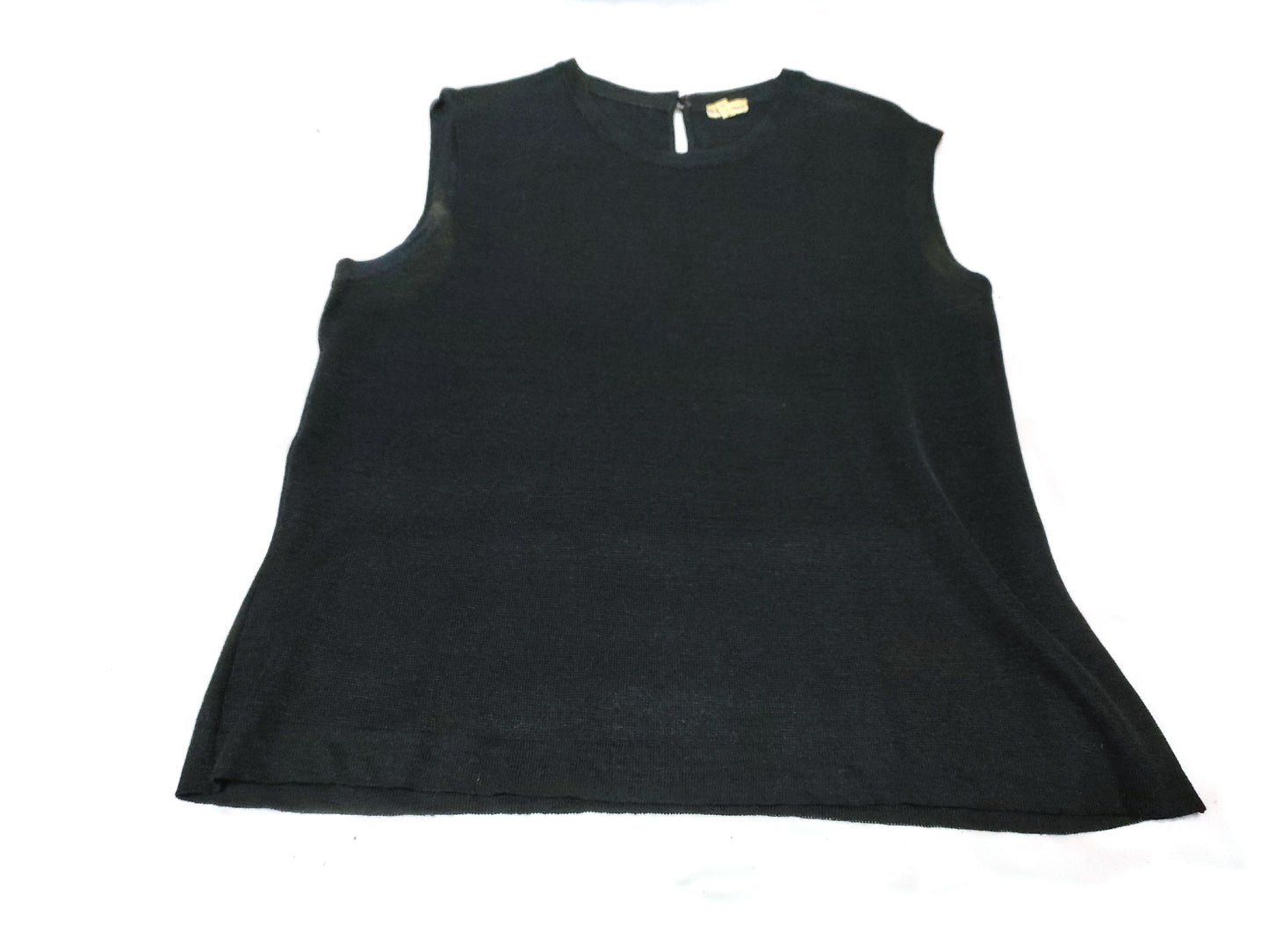 HERMES knit vest black vest