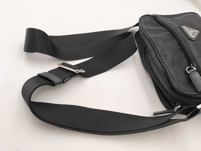 PRADA Nylon Shoulder Pouch Shoulder Bag