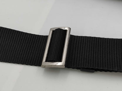 PRADA nylon and leather shoulder bag