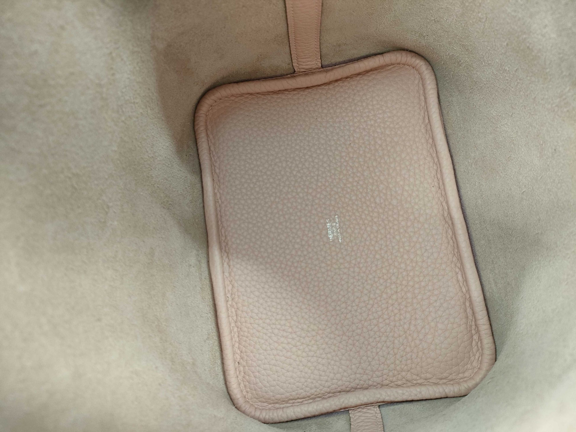 HERMES Picotin Picotin Lock PM Taurillon [Engraved] K Handbag