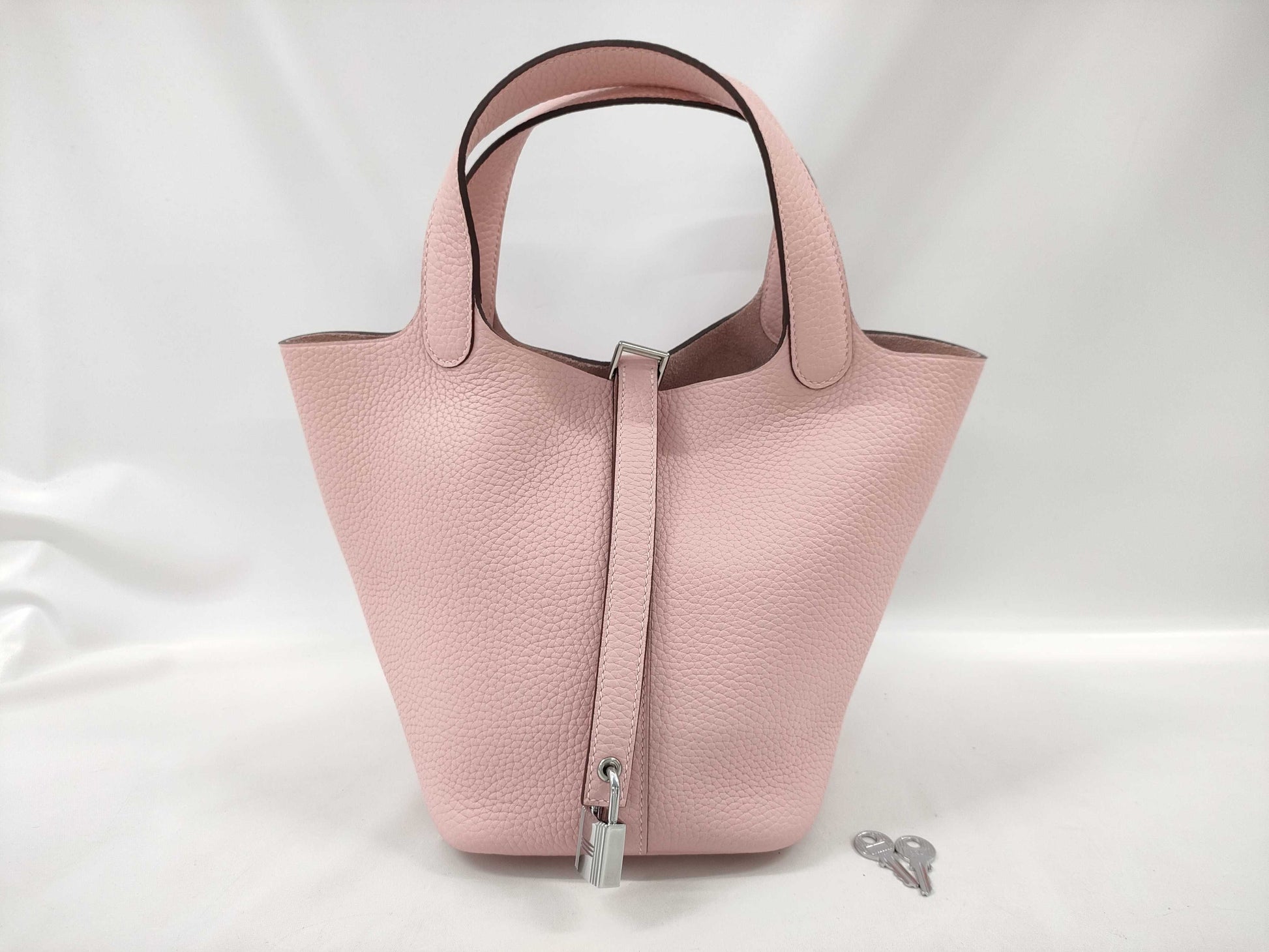 HERMES Picotin Picotin Lock PM Taurillon [Engraved] K Handbag
