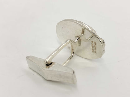 Tiffany & Co. Grooved 10.5g Tie Clip/Cufflinks
