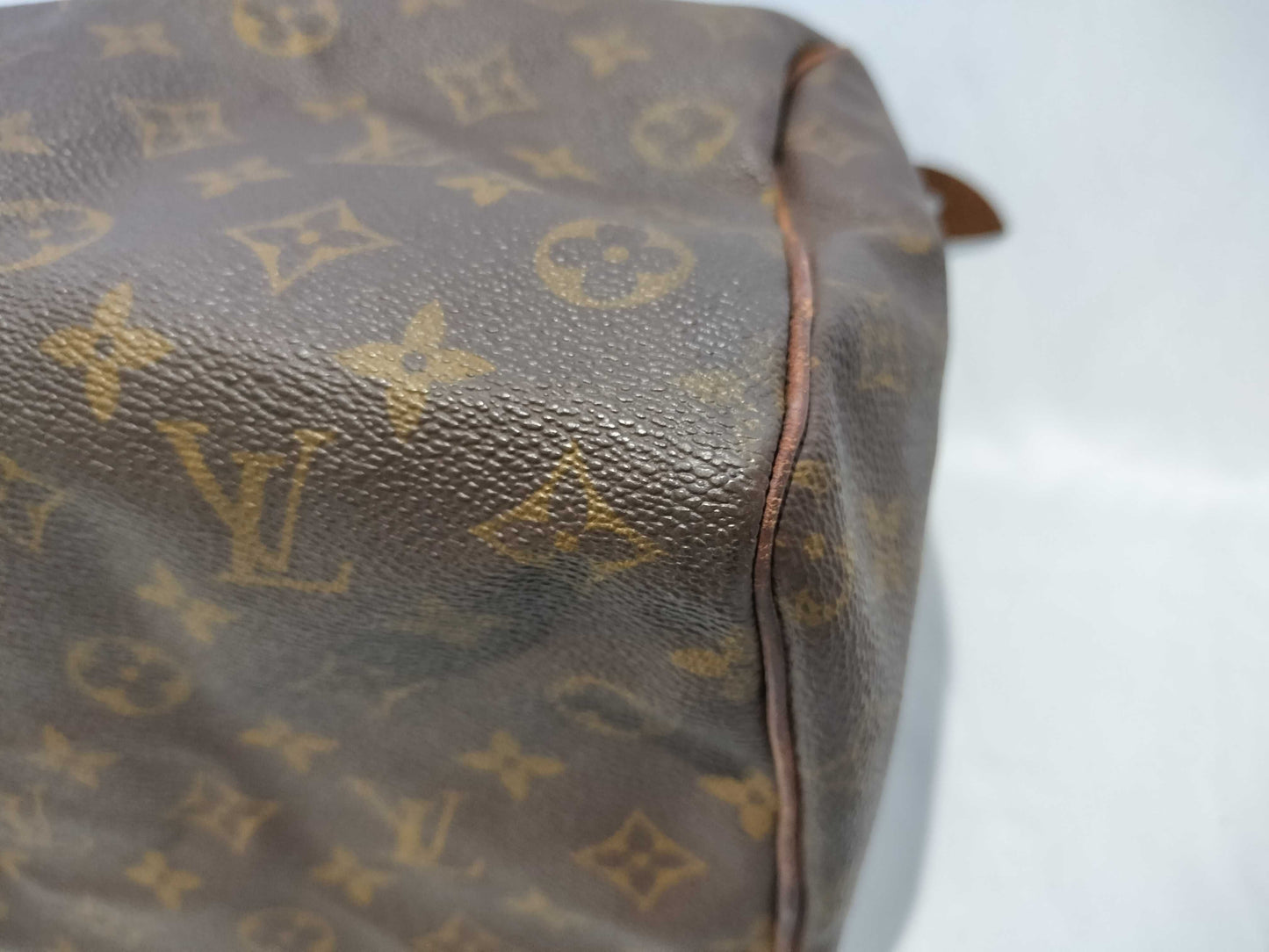 LOUIS VUITTON RFID Unverifiable, Serial Unverifiable, Monogram Old Papillon Handbag with Pouch