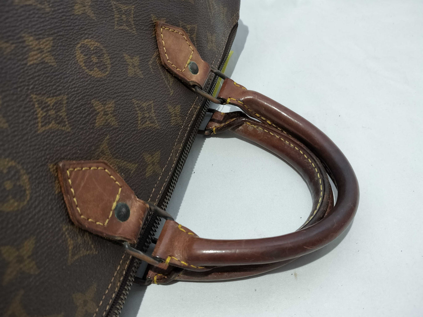LOUIS VUITTON RFID Unverifiable, Serial Unverifiable, Monogram Old Papillon Handbag with Pouch