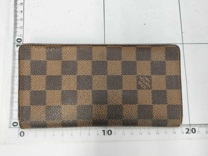LOUIS VUITTON Damier Porte-Valeur Carte Credit Long Wallet