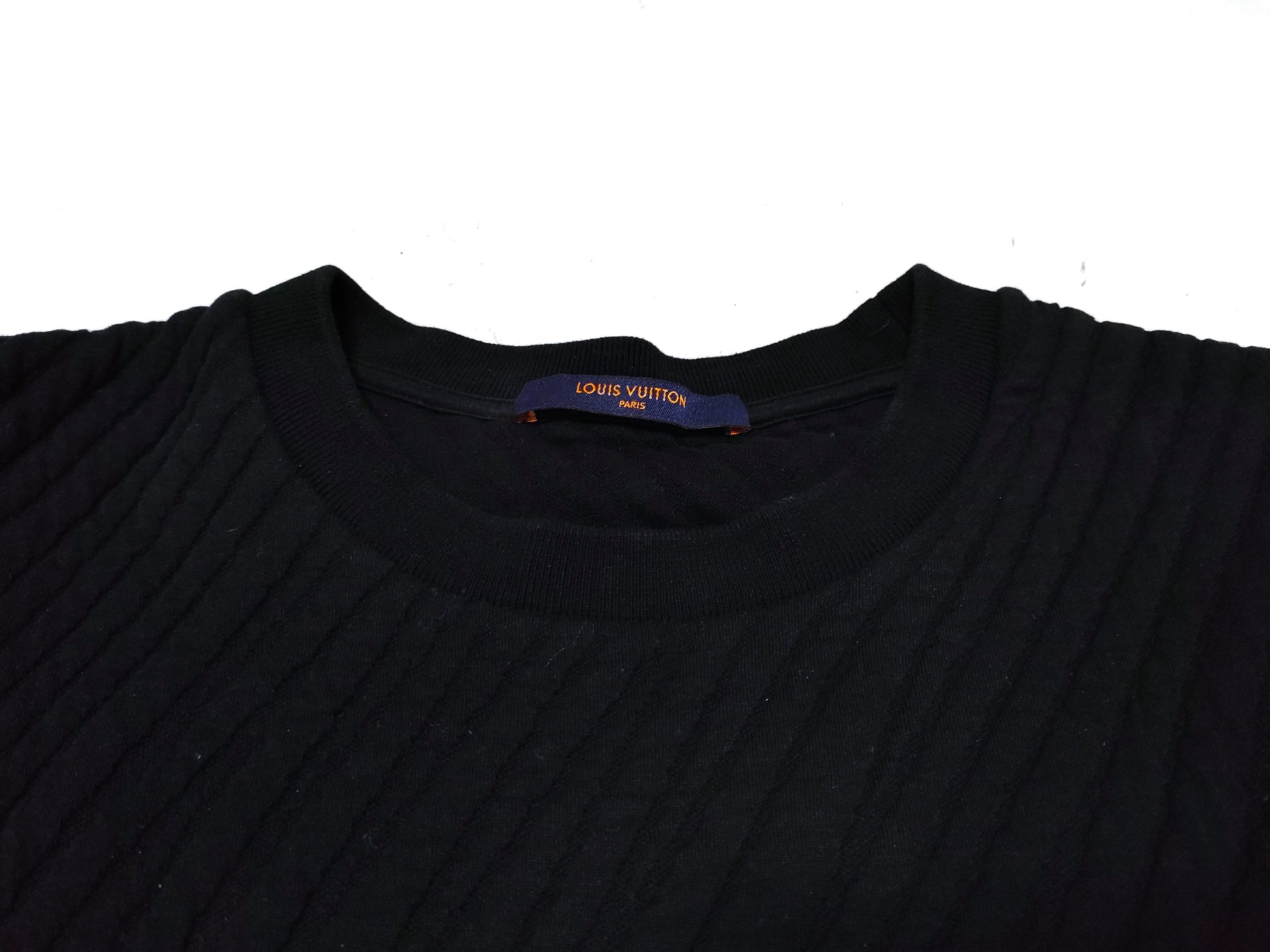 LOUIS VUITTON RM222V Logo Monogram Sweatshirt Top