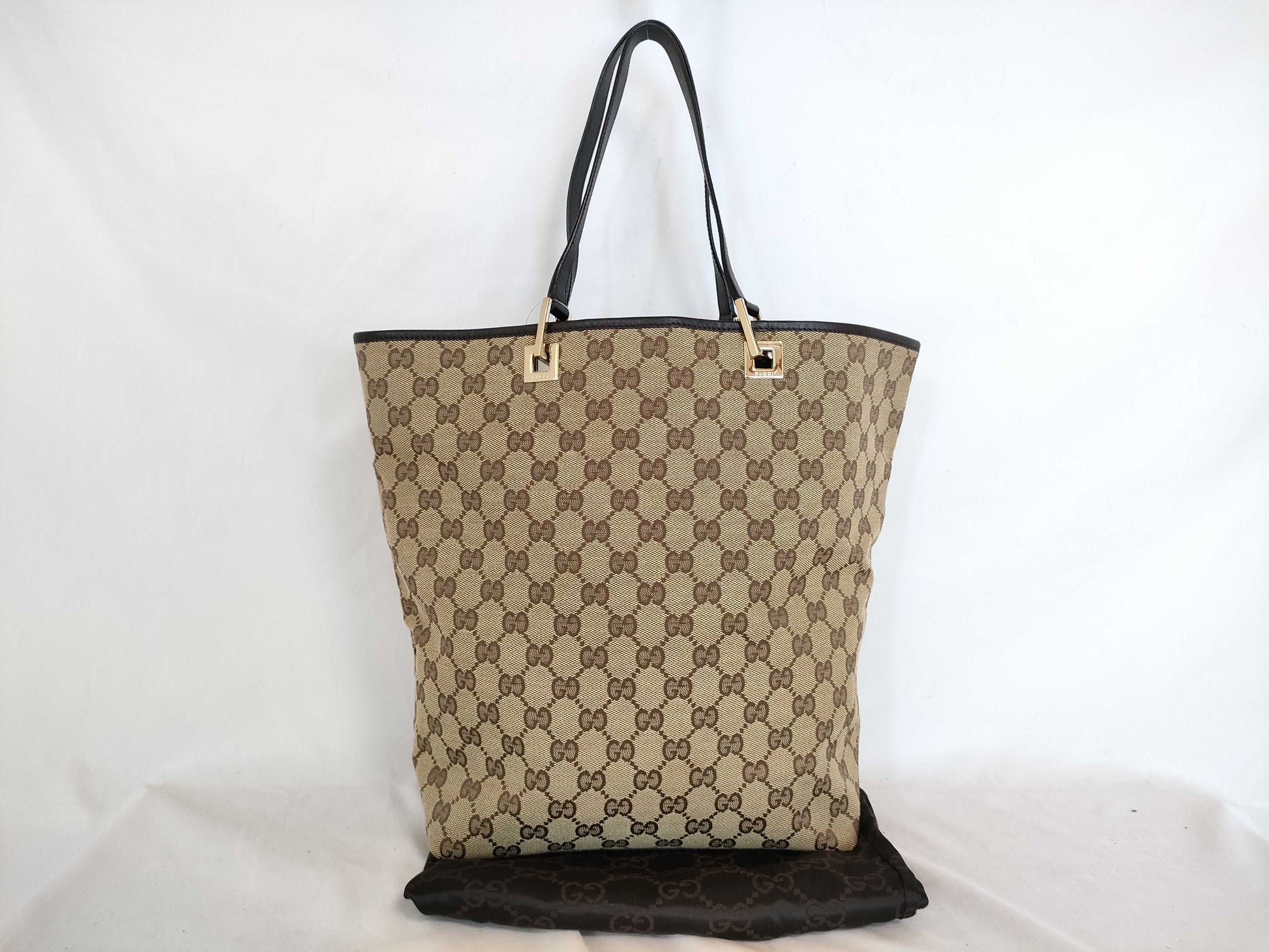 GUCCI GG Canvas 002.1098 Tote Bag