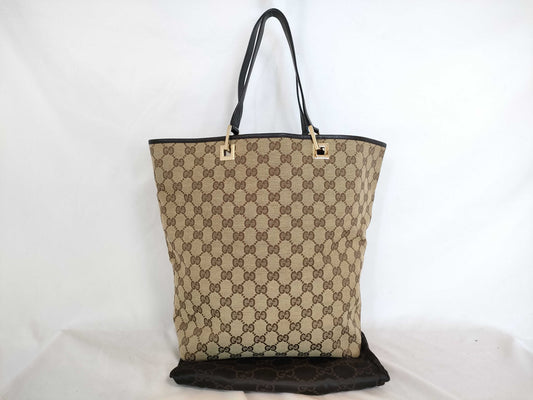 GUCCI GG Canvas 002.1098 Tote Bag