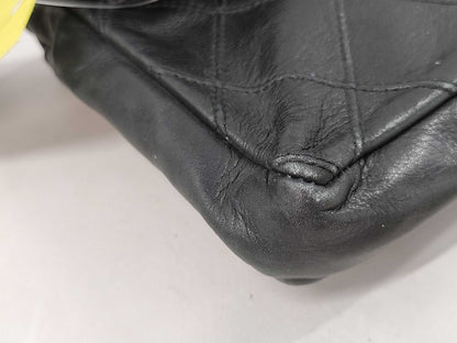 CHANEL Bicolor Lambskin Waist Pouch Shoulder Bag