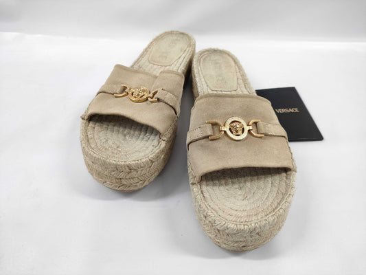 VERSACE Medusa wedge sandals