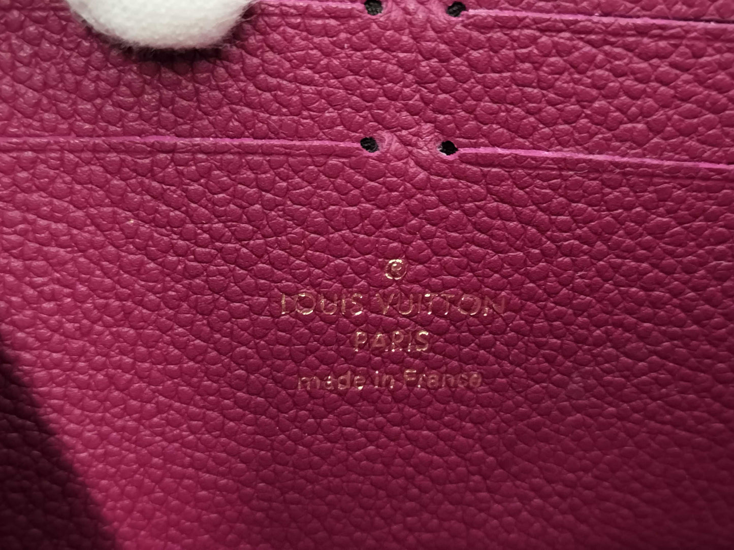 LOUIS VUITTON Monogram Empreinte/Zippy Wallet
