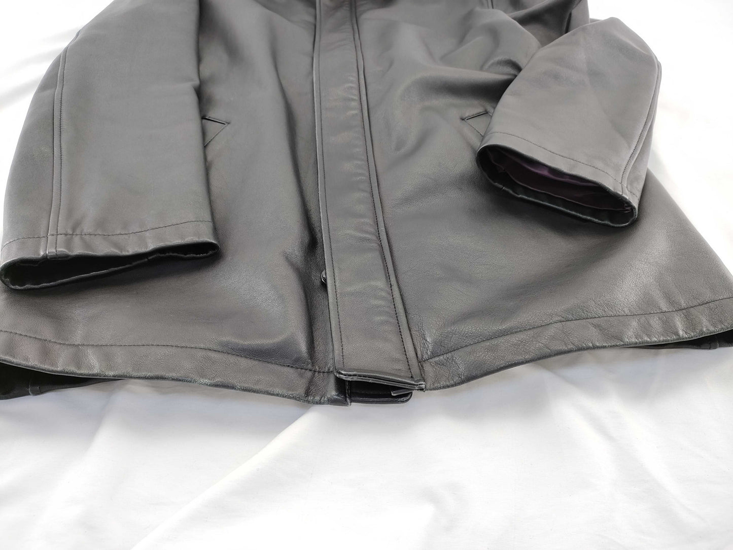 Paul Smith Leather Coat Other Apparel