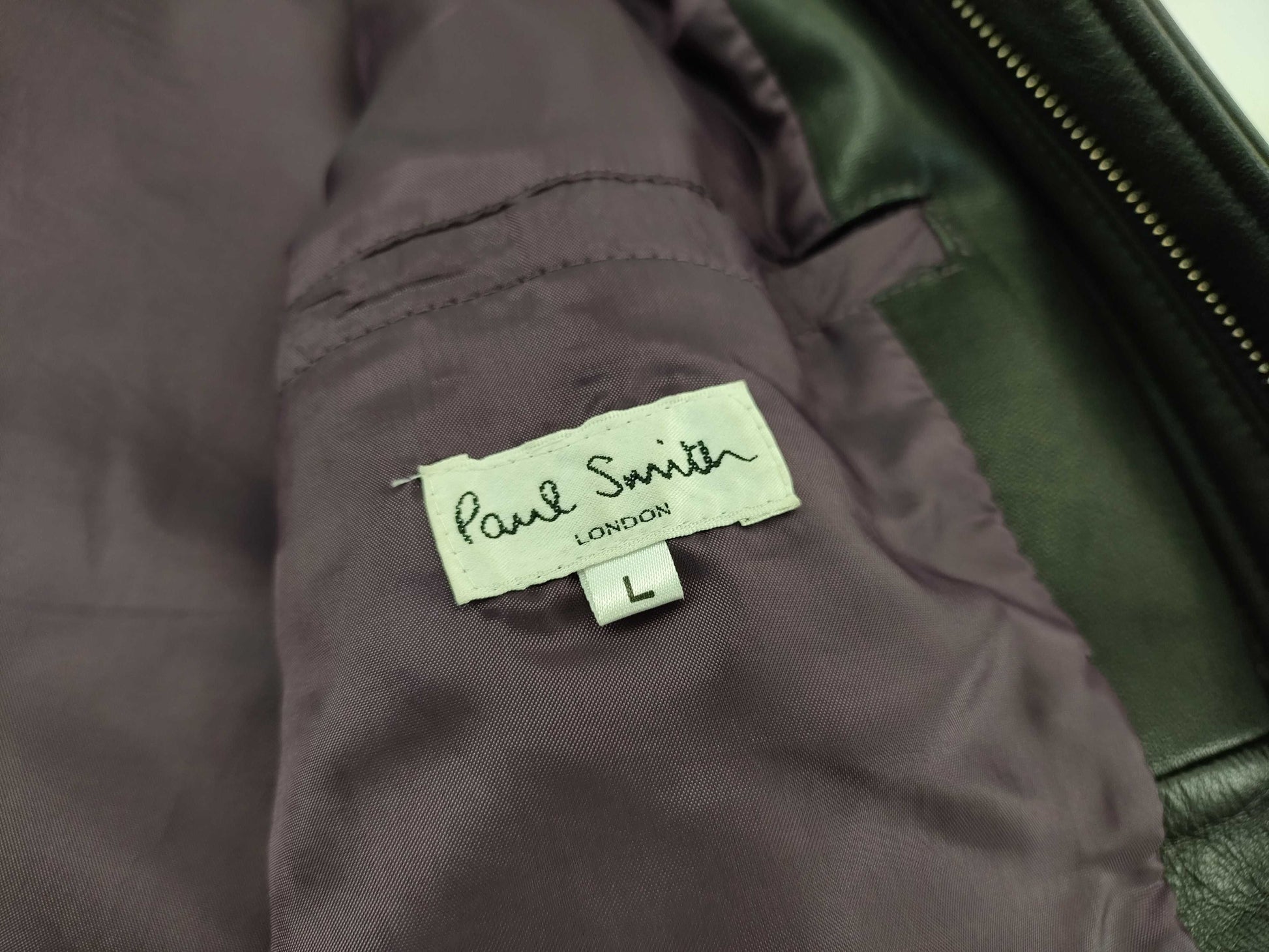 Paul Smith Leather Coat Other Apparel
