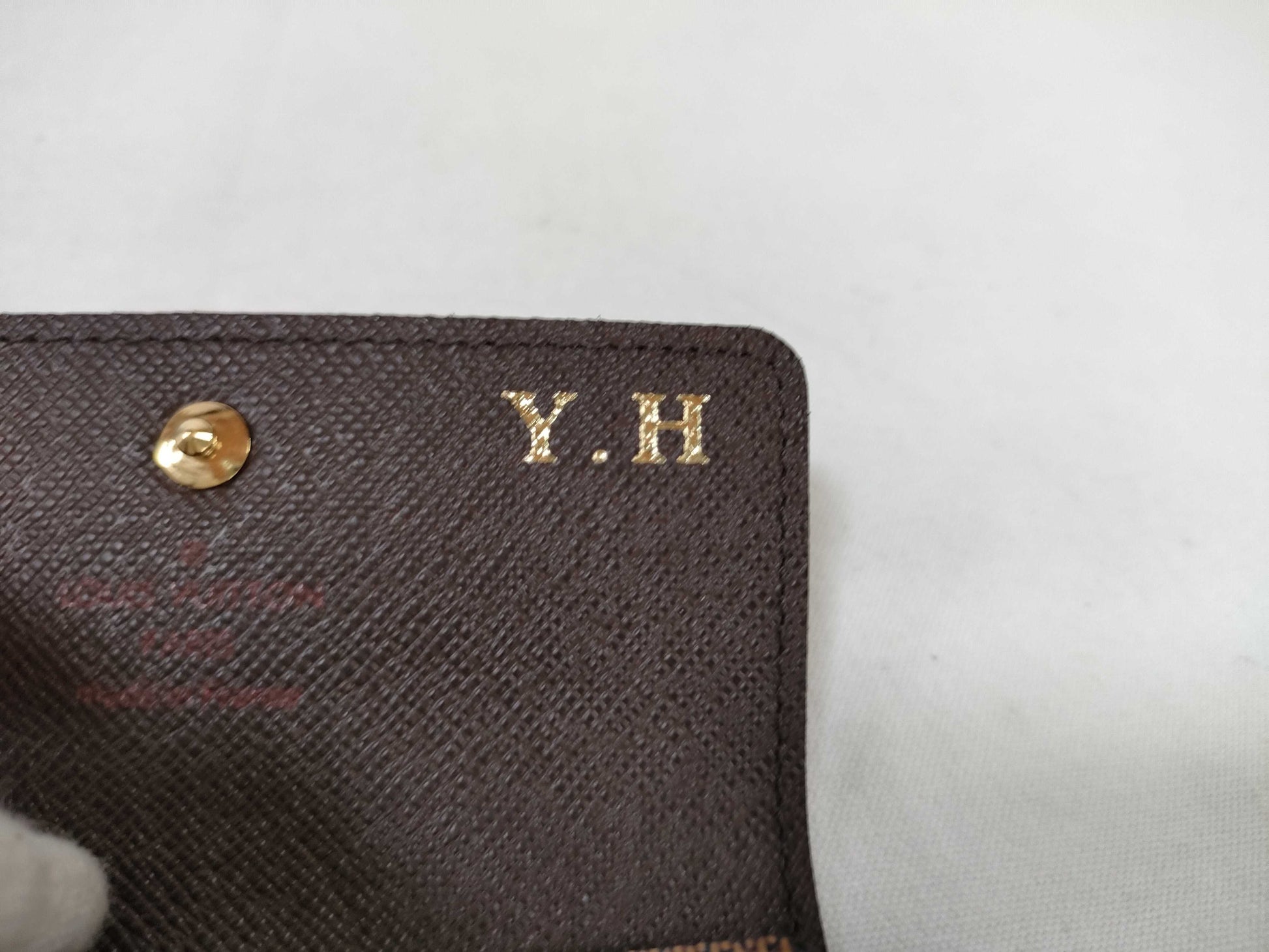 LOUIS VUITTON RFID Unverifiable Serial Number Unverifiable Damier N62631 Multicle 4 Key Case/Key Holder