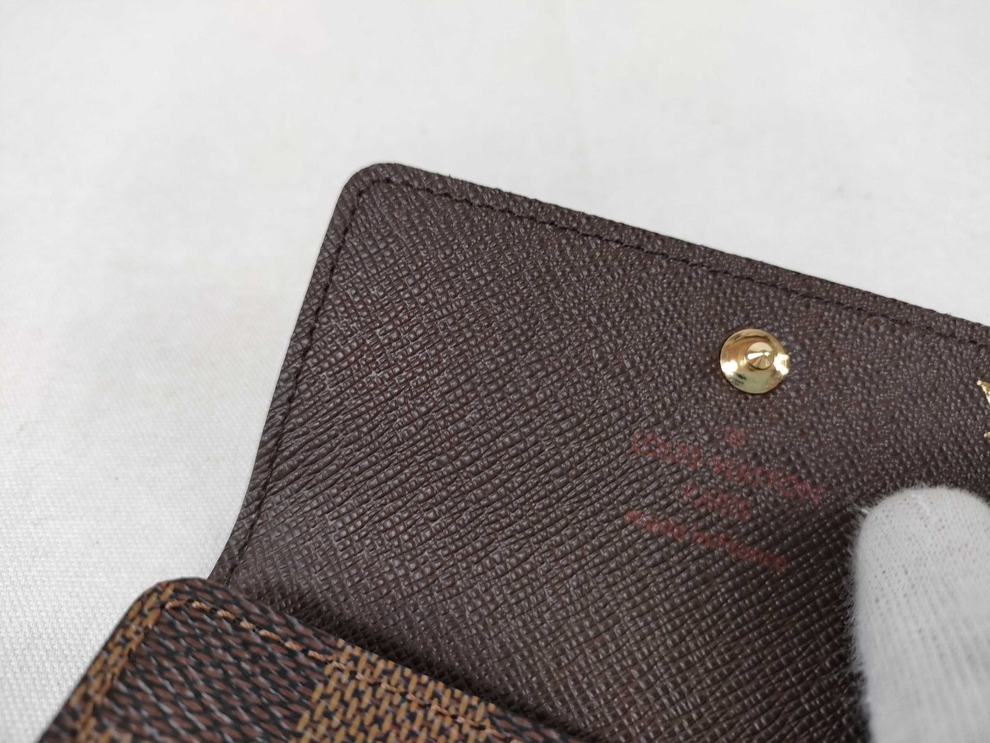 LOUIS VUITTON RFID Unverifiable Serial Number Unverifiable Damier N62631 Multicle 4 Key Case/Key Holder