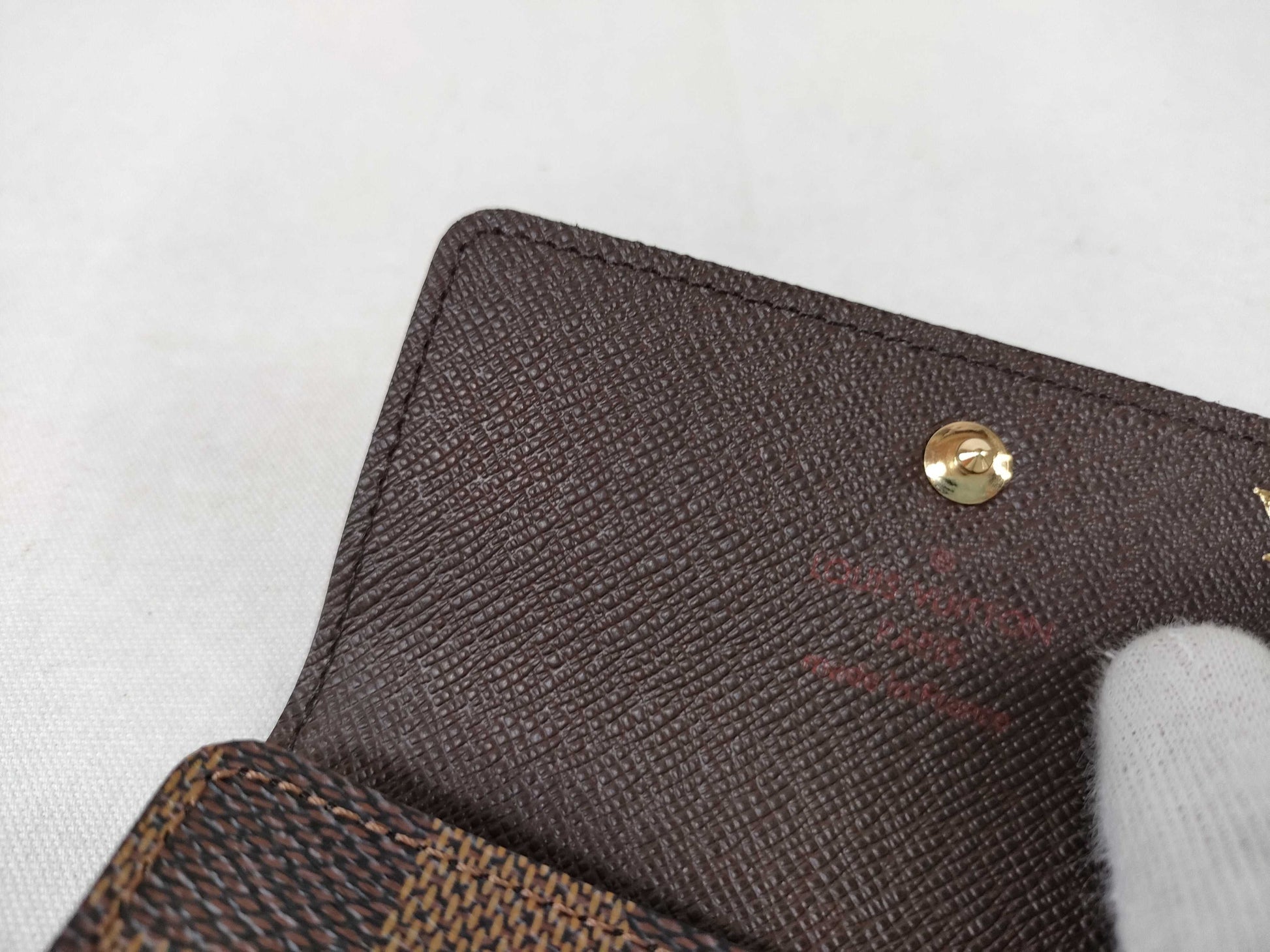 LOUIS VUITTON RFID Unverifiable Serial Number Unverifiable Damier N62631 Multicle 4 Key Case/Key Holder