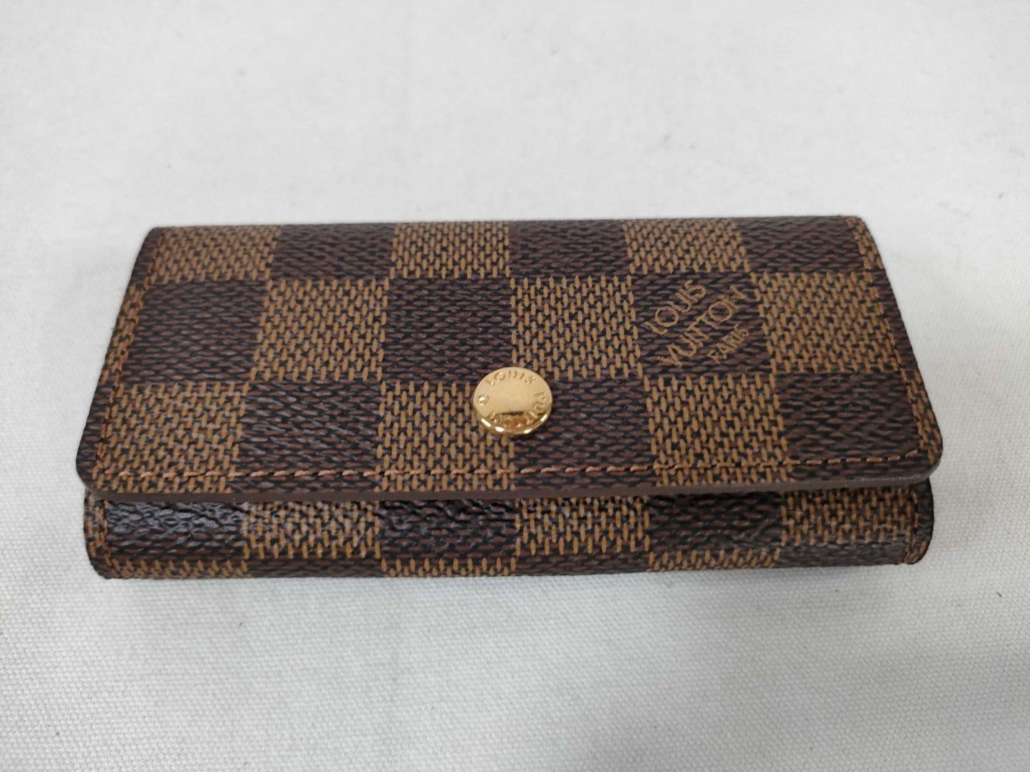 LOUIS VUITTON RFID Unverifiable Serial Number Unverifiable Damier N62631 Multicle 4 Key Case/Key Holder