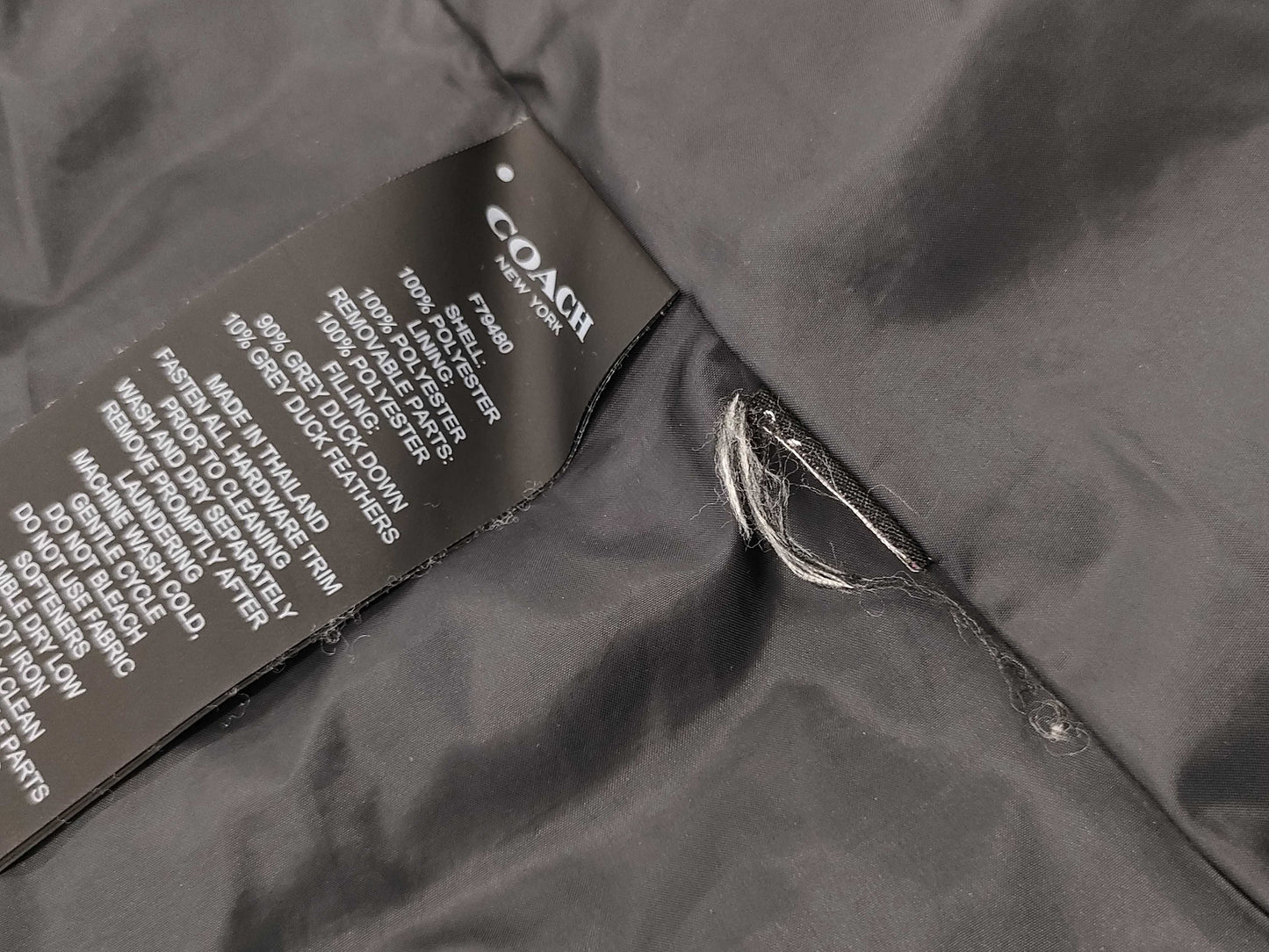 COACH Signature Down Jacket