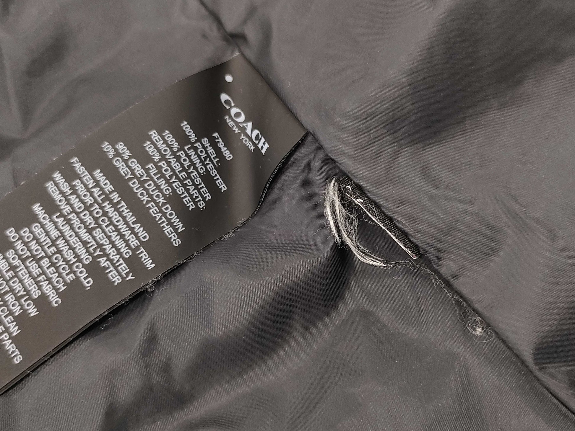 COACH Signature Down Jacket