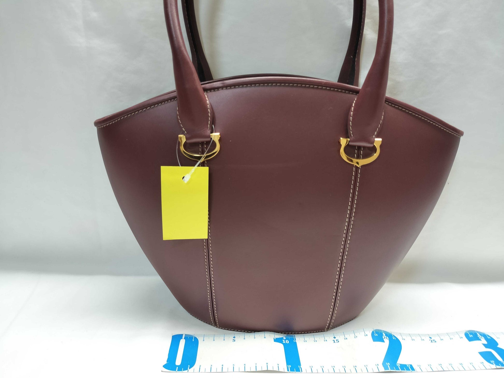 Cartier Must Leather Bordeaux Handbag