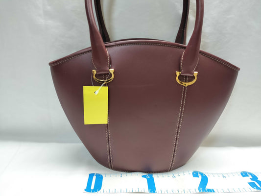 Cartier Must Leather Bordeaux Handbag