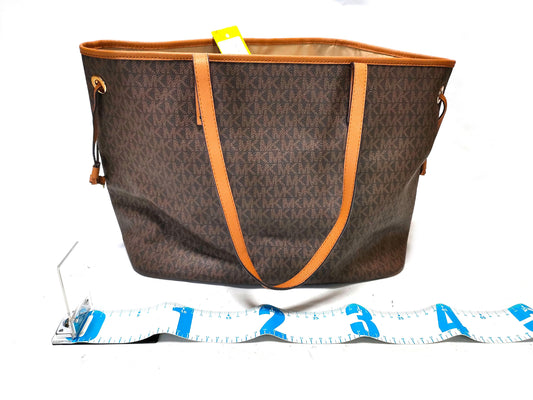 Michael Kors Leather Studded 2-Way Tote Bag