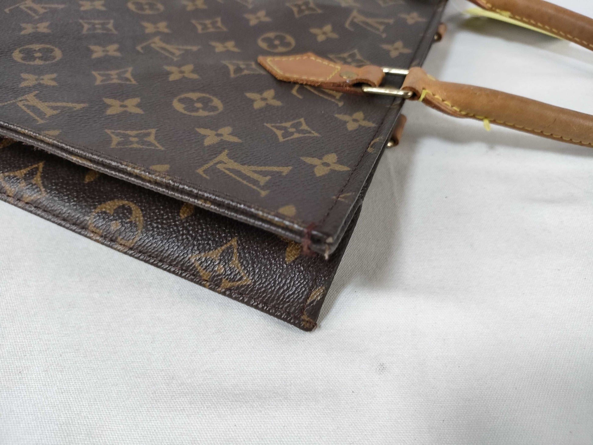 LOUIS VUITTON M51140 Monogram Sac Plat Tote Bag