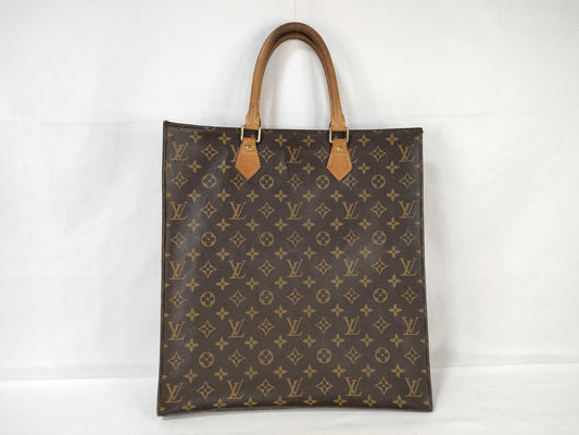 LOUIS VUITTON M51140 Monogram Sac Plat Tote Bag