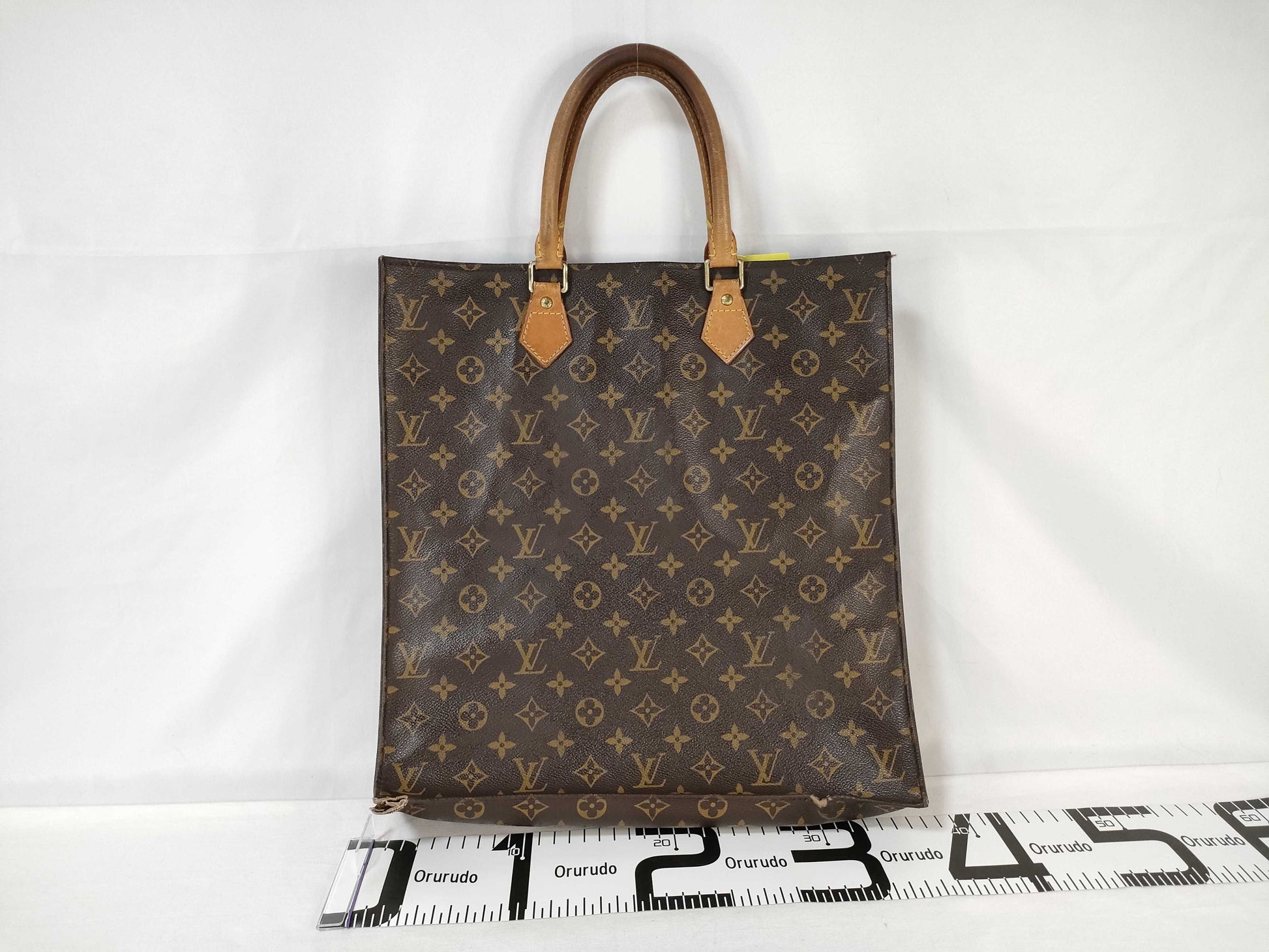 LOUIS VUITTON M51140 Monogram Sac Plat Tote Bag