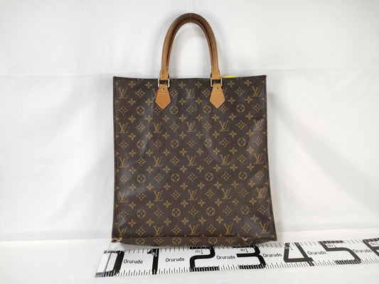 LOUIS VUITTON M51140 Monogram Sac Plat Tote Bag