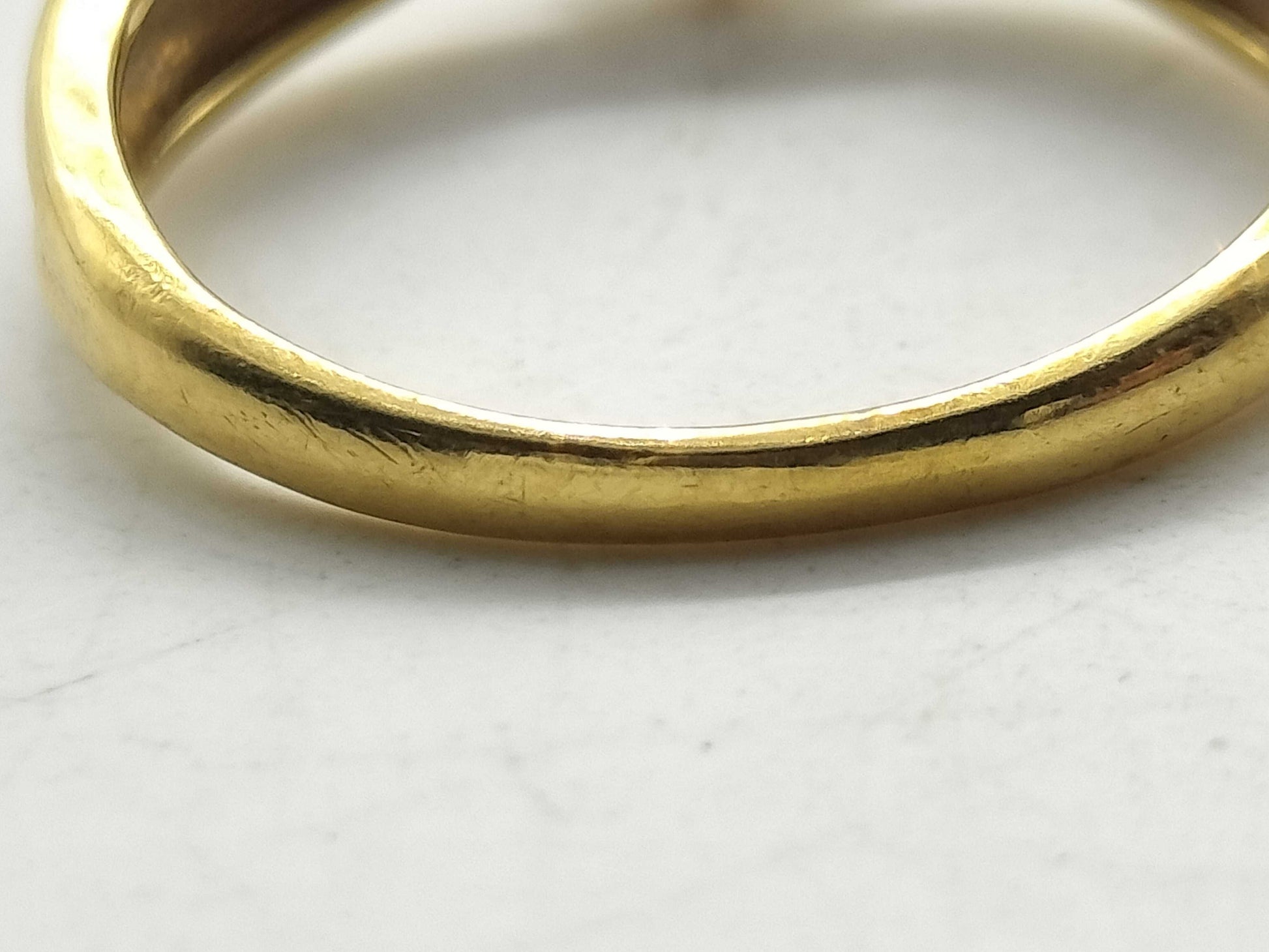 D0.11ct K18/Pt900 2.7g Ring 