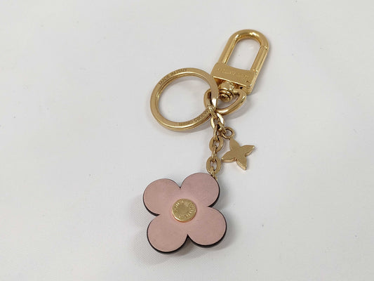 LOUIS VUITTON M63085 Porte Cle Blooming Flower BB Key Case/Key Holder