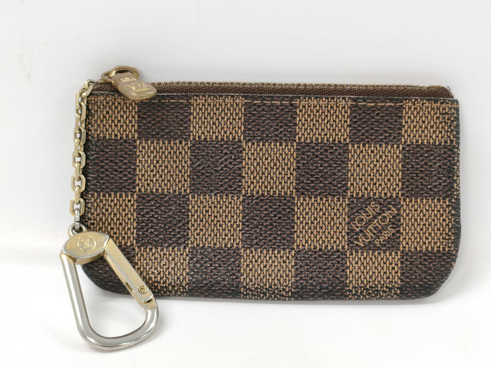 LOUIS VUITTON Damier N62658 Pochette Cle Coin Case
