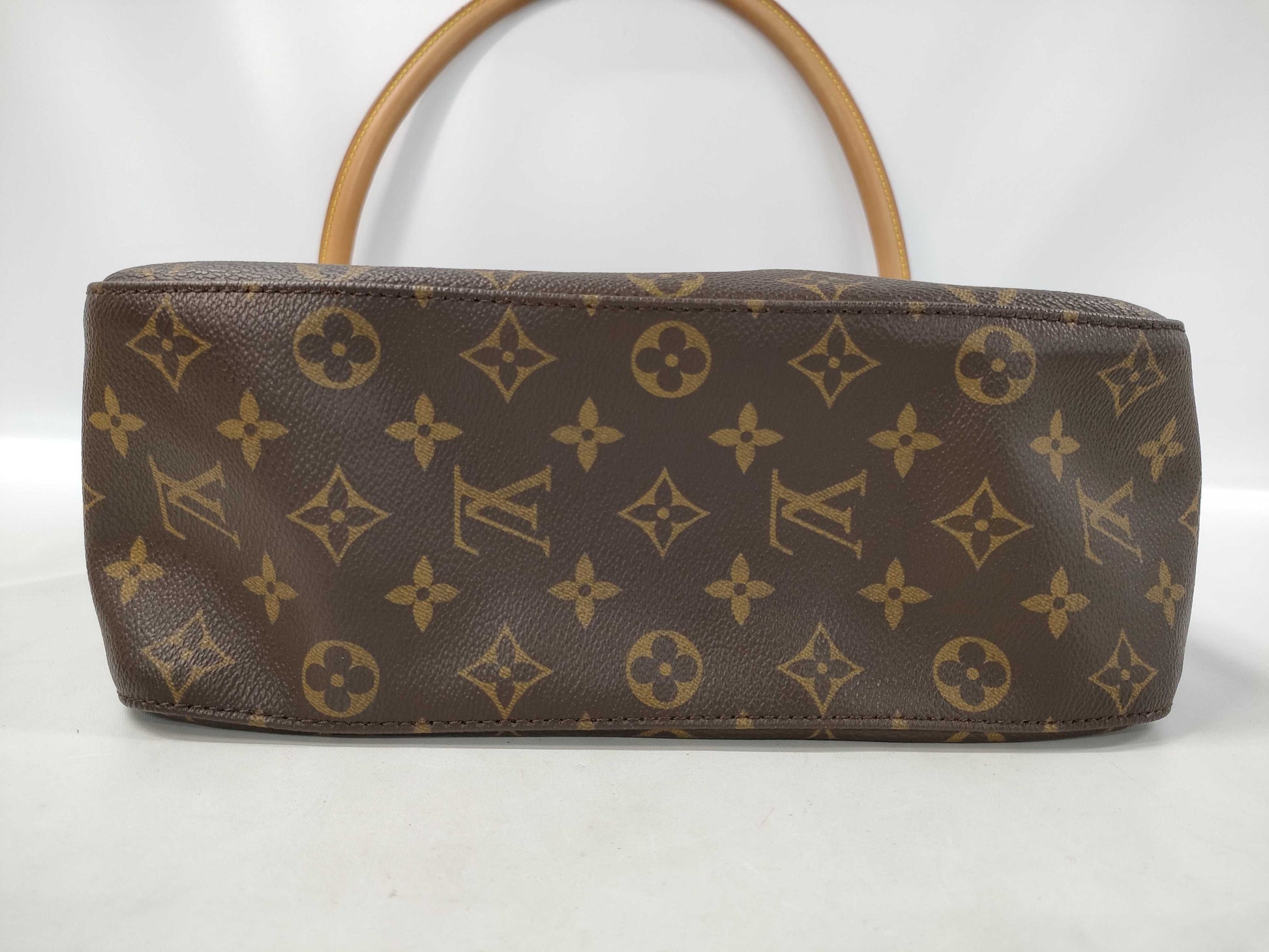 LOUIS VUITTON Monogram M51145 Looping GM Shoulder Bag