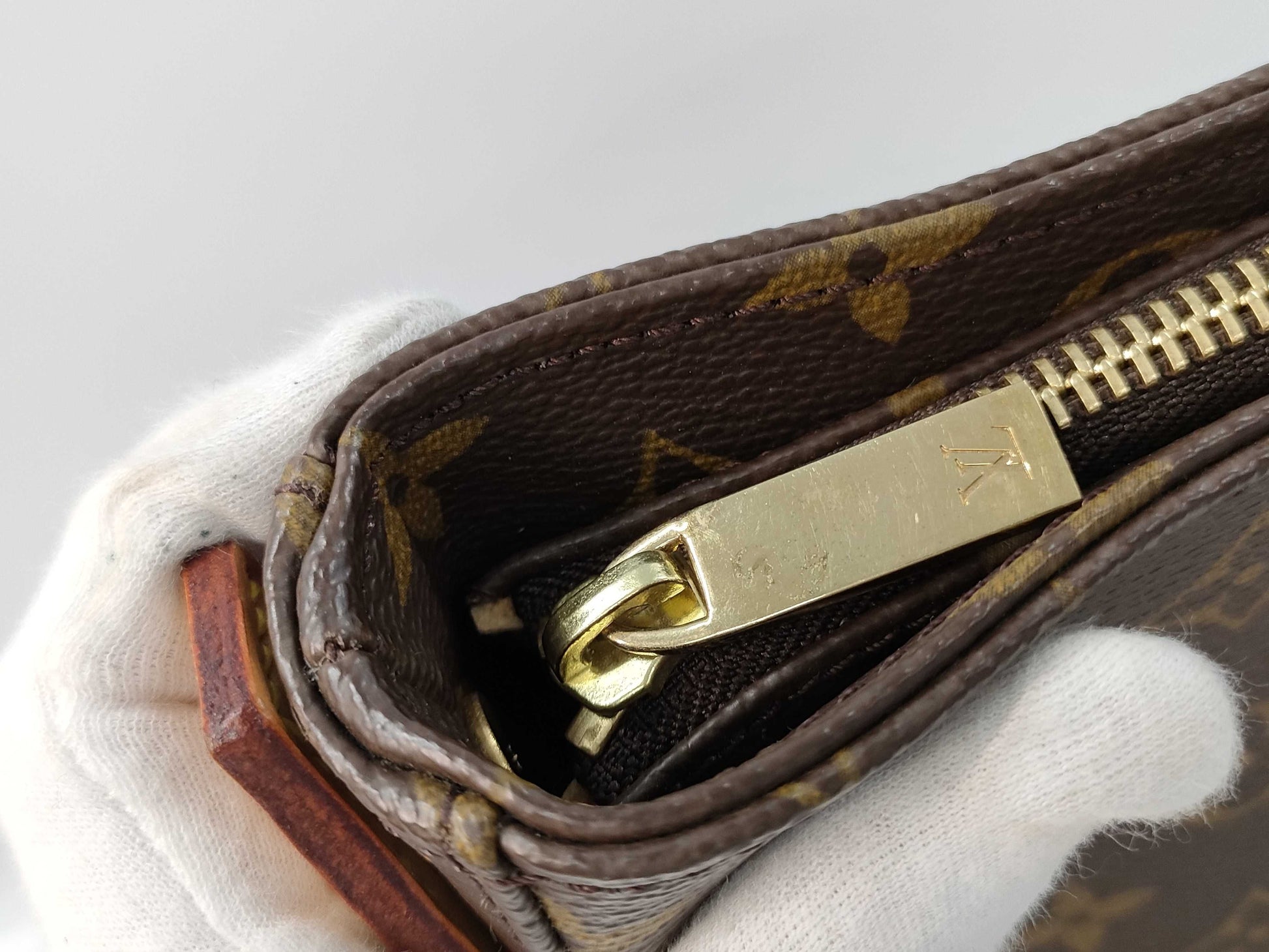 LOUIS VUITTON Monogram M51145 Looping GM Shoulder Bag