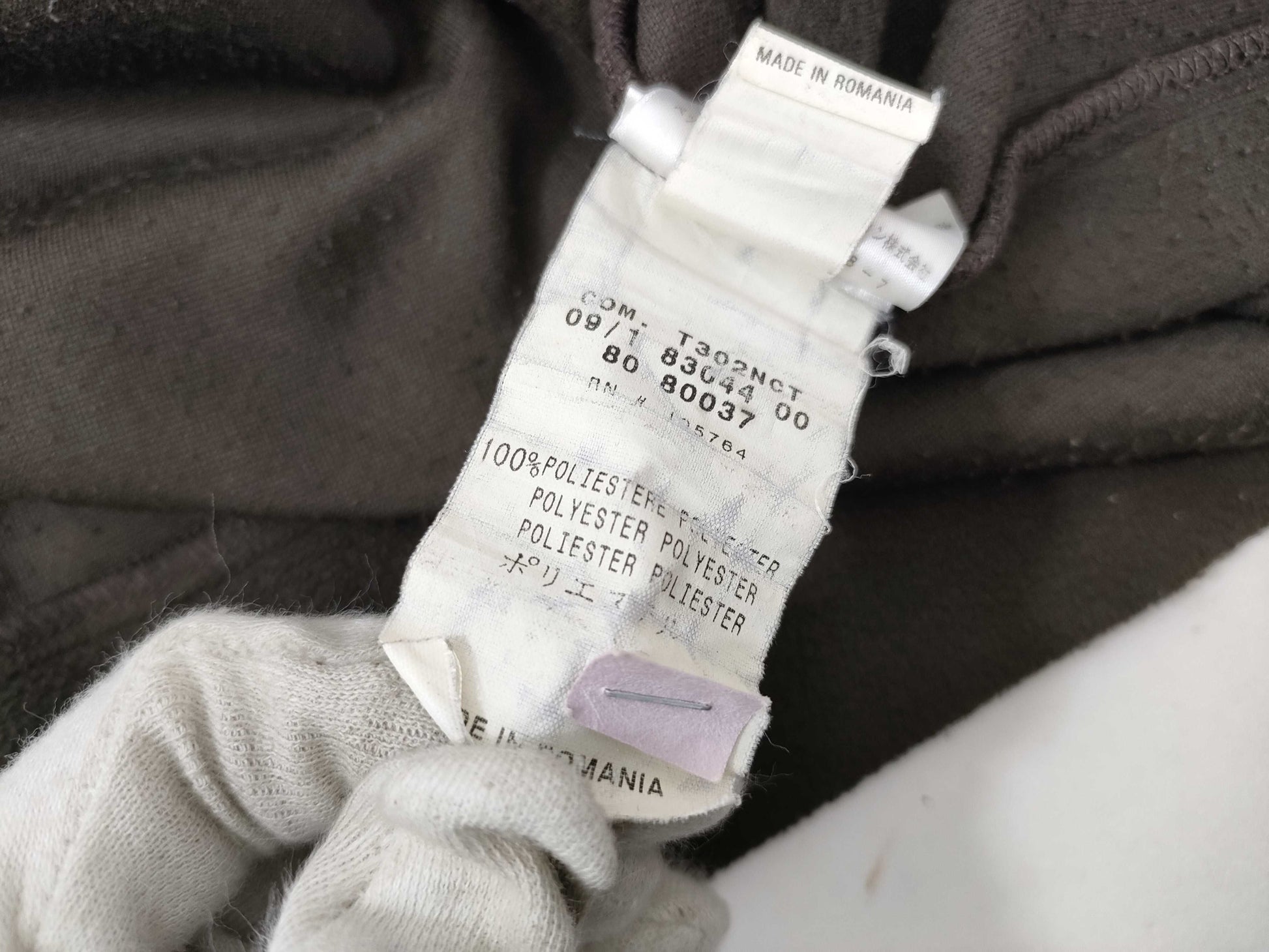 MONCLER Fleece Pull Zip Jacket