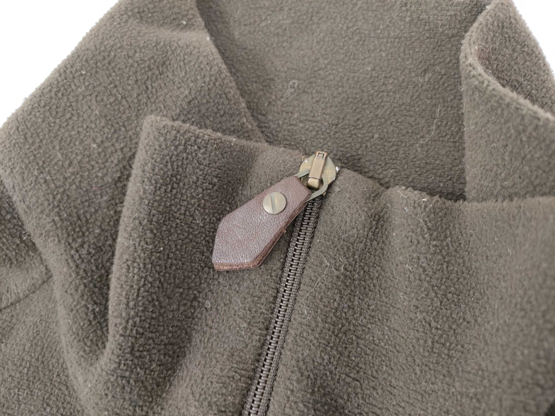 MONCLER Fleece Pull Zip Jacket