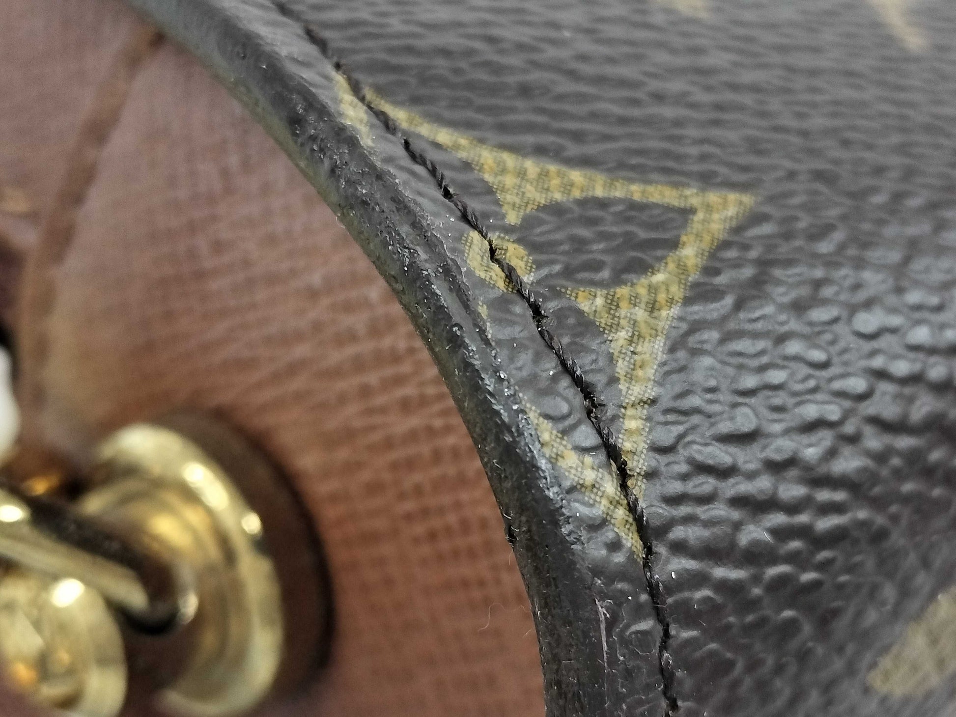 LOUIS VUITTON VI0973 Monogram M51790 Orsay *External pocket deteriorated Pouch